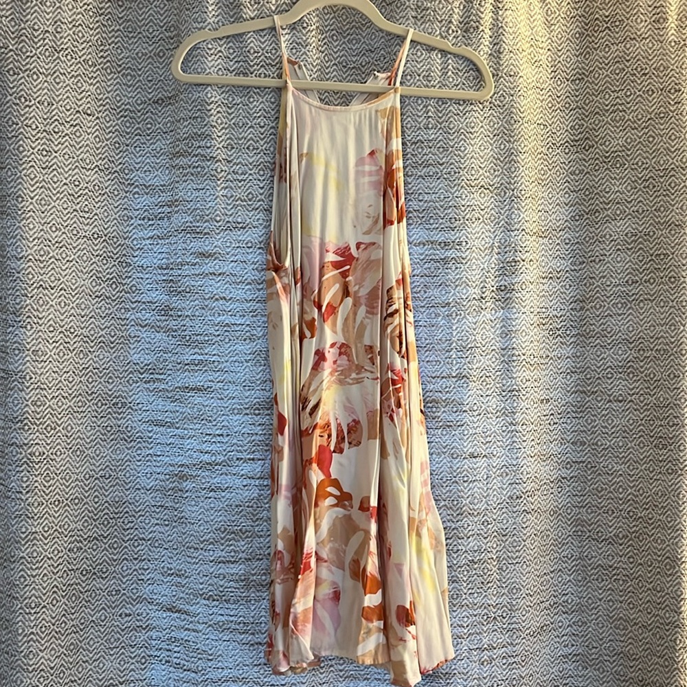 Forever 21 pink strapless minidress S